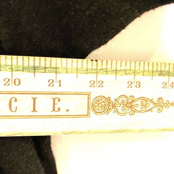 Talula Womens XXS Black Ivory Abstracy Tribal Knit Open Front Cardigan Waterfall - Picture 6 of 11